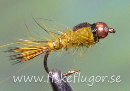Tungsten Copperhead GRHE Nymph Olive