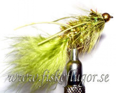 BH Fritz Woolly Bugger Rubberlegs Olive