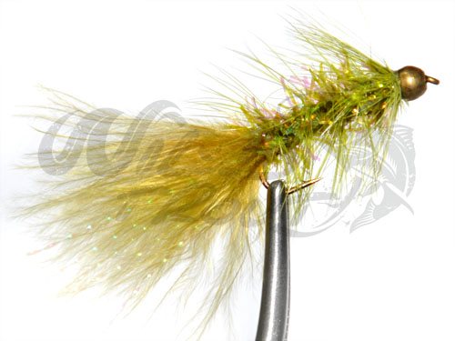 12-Pack BH Fritz Woolly Bugger Olive