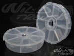  Flugask Transparent Rund 8 Fack 105x25mm 