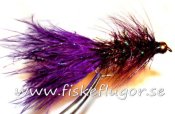 12-Pack BH Fritz Woolly Bugger Purple