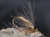 BH CDC Softhackle Nymph Tan