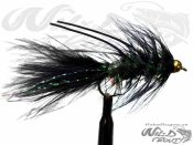 BH Fritz Woolly Bugger Rubberlegs Black