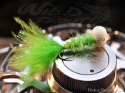 6-Pack Booby Nymph Chartreuse