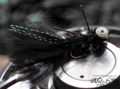 12-Pack Booby Fritz Rubberlegs Nymph Black