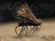 Elk Hair Caddis Svart