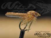 6-Pack Caddis Foam Pupa Golden Brown/Grey