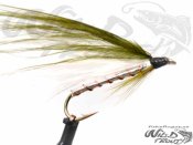 Streamer Olive & White Fry