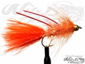 BH Fritz Woolly Bugger Rubberlegs Orange