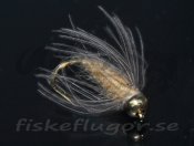 12-Pack BH CDC Softhackle Nymph Tan