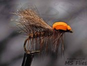 MS Hi Viz Polywing Caddis Light Brown