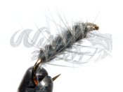 12-Pack Micropuppan Grey Midge