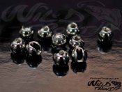 Tungsten Slotted Beads Nickel