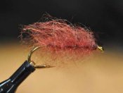 Caddis Fuzz Pupa Rusty Brown