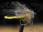 MS Glowing CDC Mayfly Emerger Yellow