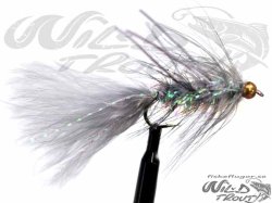 BH Fritz Woolly Bugger Rubberlegs Grey