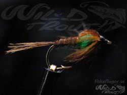 Pheasent Tail Nymph Short Green