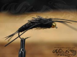 BH Stonefly Nymph Rubberlegs Black