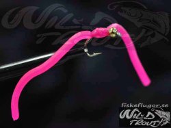 6-Pack Squirmy Worm Pink