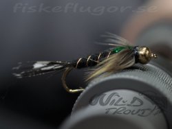 Tungsten Goldhead Black Martinez Nymph