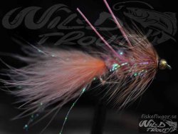 BH Fritz Woolly Bugger Rubberlegs Salmon