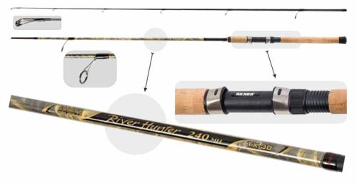 Fiskeset Rod & Reel Captain Riverhunter 7-28g