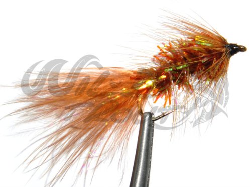 12-Pack Fritz Woolly Bugger Brown
