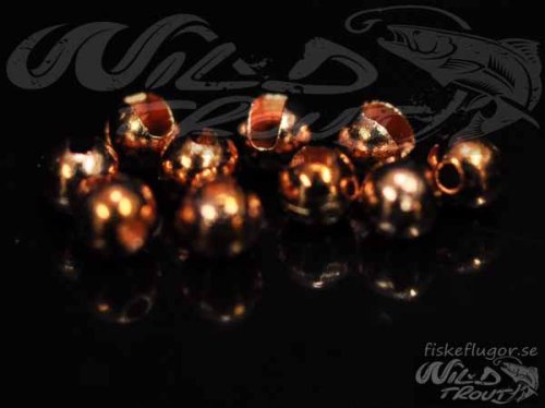 Tungsten Slotted Beads Copper