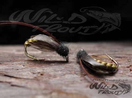 Woven Caddis Pupa Olive