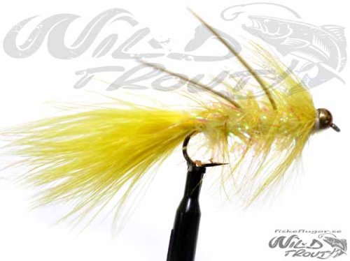 BH Fritz Woolly Bugger Rubberlegs Yellow