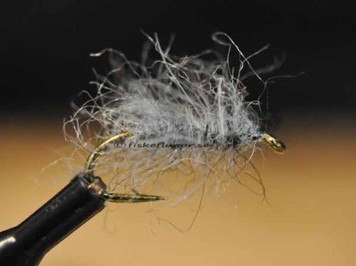 Caddis Fuzz Pupa Dark Grey