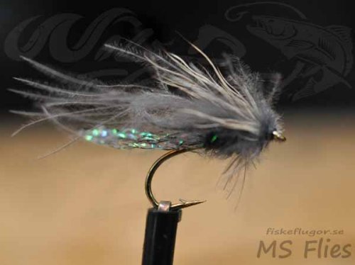 MS Glowing CDC Mayfly Emerger Dark