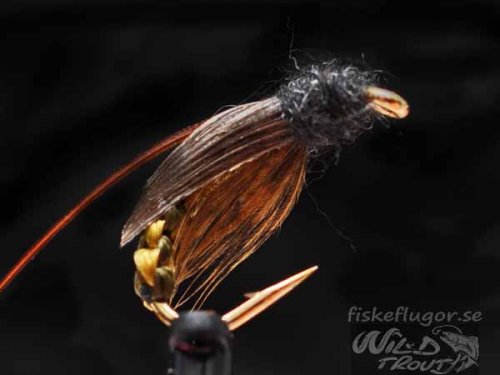 Woven Caddis Pupa Olive