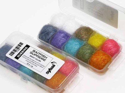 Baitfish Supreme Dubbing Bright Colours Dispenser