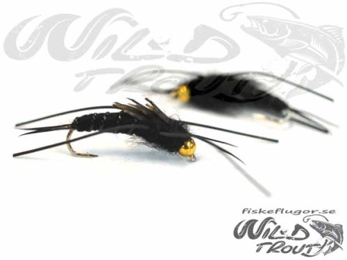 BH Stonefly Nymph Rubberlegs Black