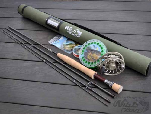 Flugfiskeset Troutfly V1 Champagne LW67