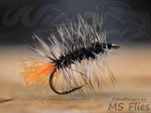 MS Griffiths Gnat Hot Tag Orange