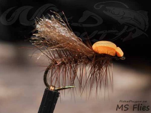 MS Hi Viz Polywing Caddis Light Brown