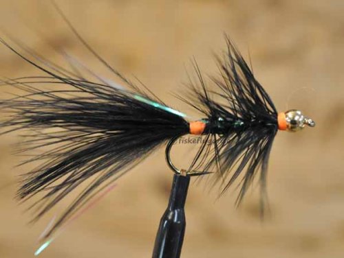 BH Black Killer Bugger Orange Tag