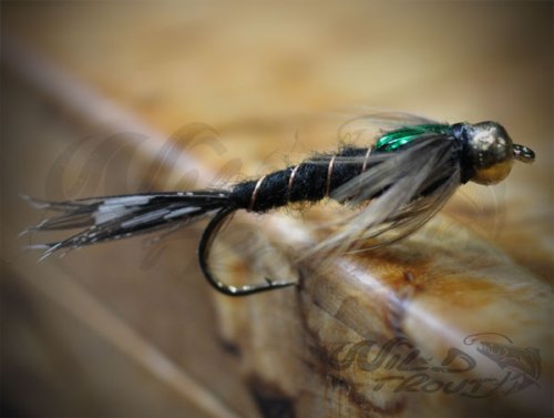 Tungsten Goldhead Black Martinez Nymph