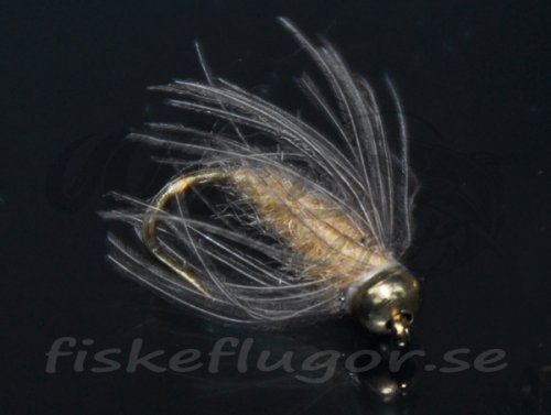 6-Pack BH CDC Softhackle Nymph Tan