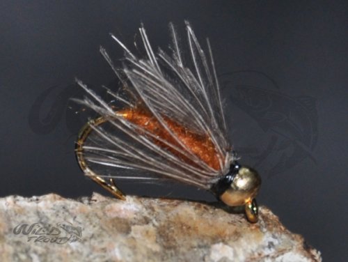 BH CDC Softhackle Nymph Brown