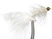 12-Pack BH Fritz Woolly Bugger White
