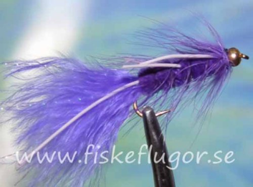 BH Woolly Bugger Rubberlegs Purple