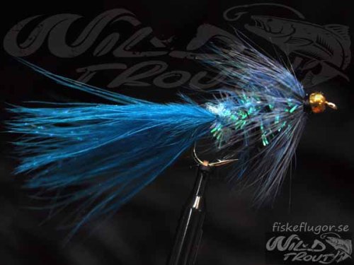 BH Fritz Woolly Bugger Kingfisher Blue