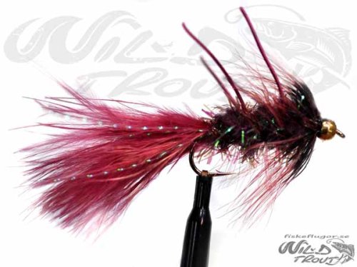 BH Fritz Woolly Bugger Rubberlegs Claret