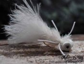 12-Pack Booby Fritz Rubberlegs Nymph White