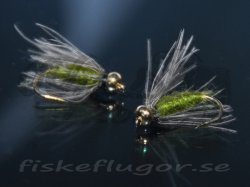 Tungsten Goldhead CDC Softhackle Nymph Olive