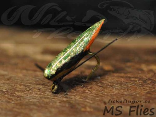 MS Ismopuppan Green Glitter/Orange