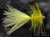 MS Goldhead Cactus Bugger Fluo Yellow
